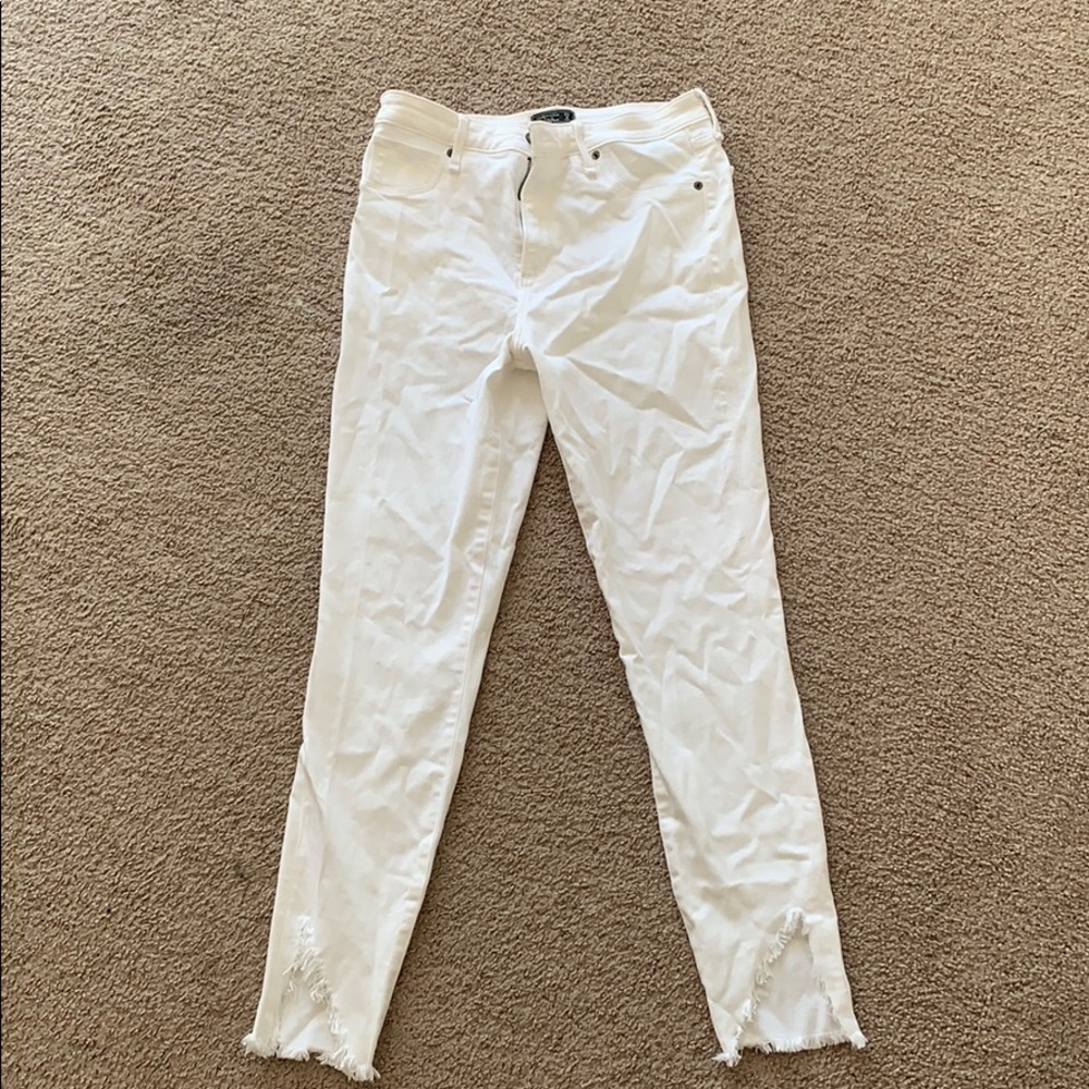 white jeans
